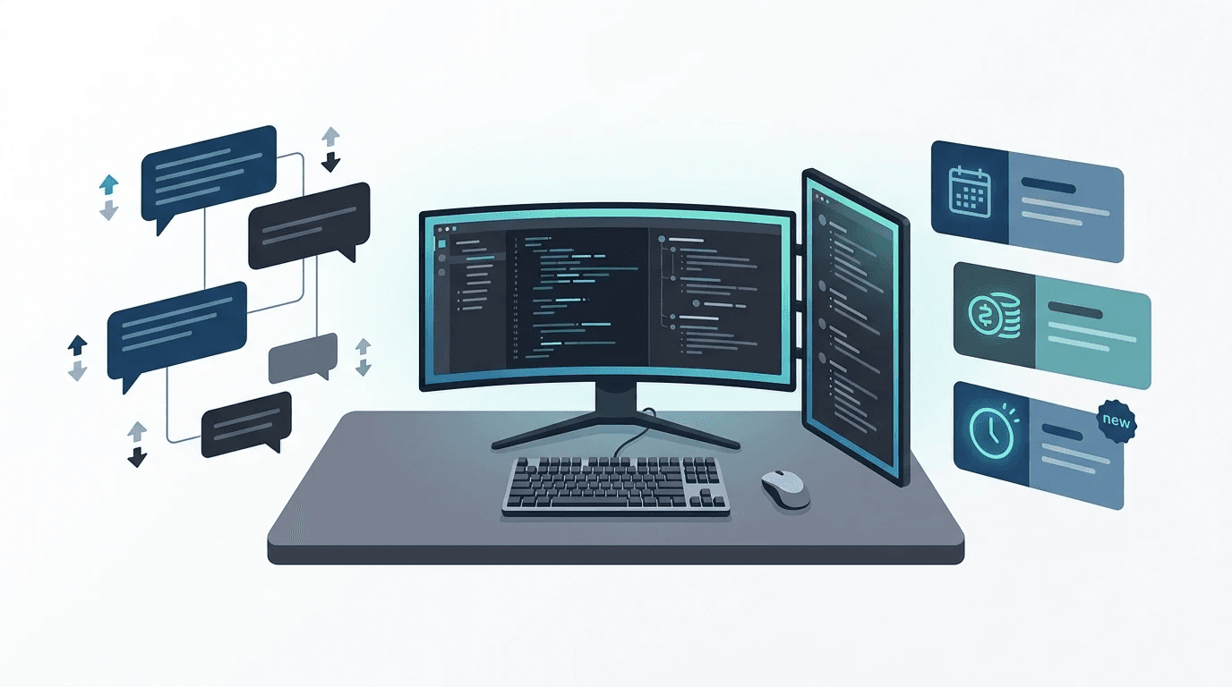 Editorial illustration for Best Freelance Platforms for Developers: Reddit, Upwork, Contra & More Compared