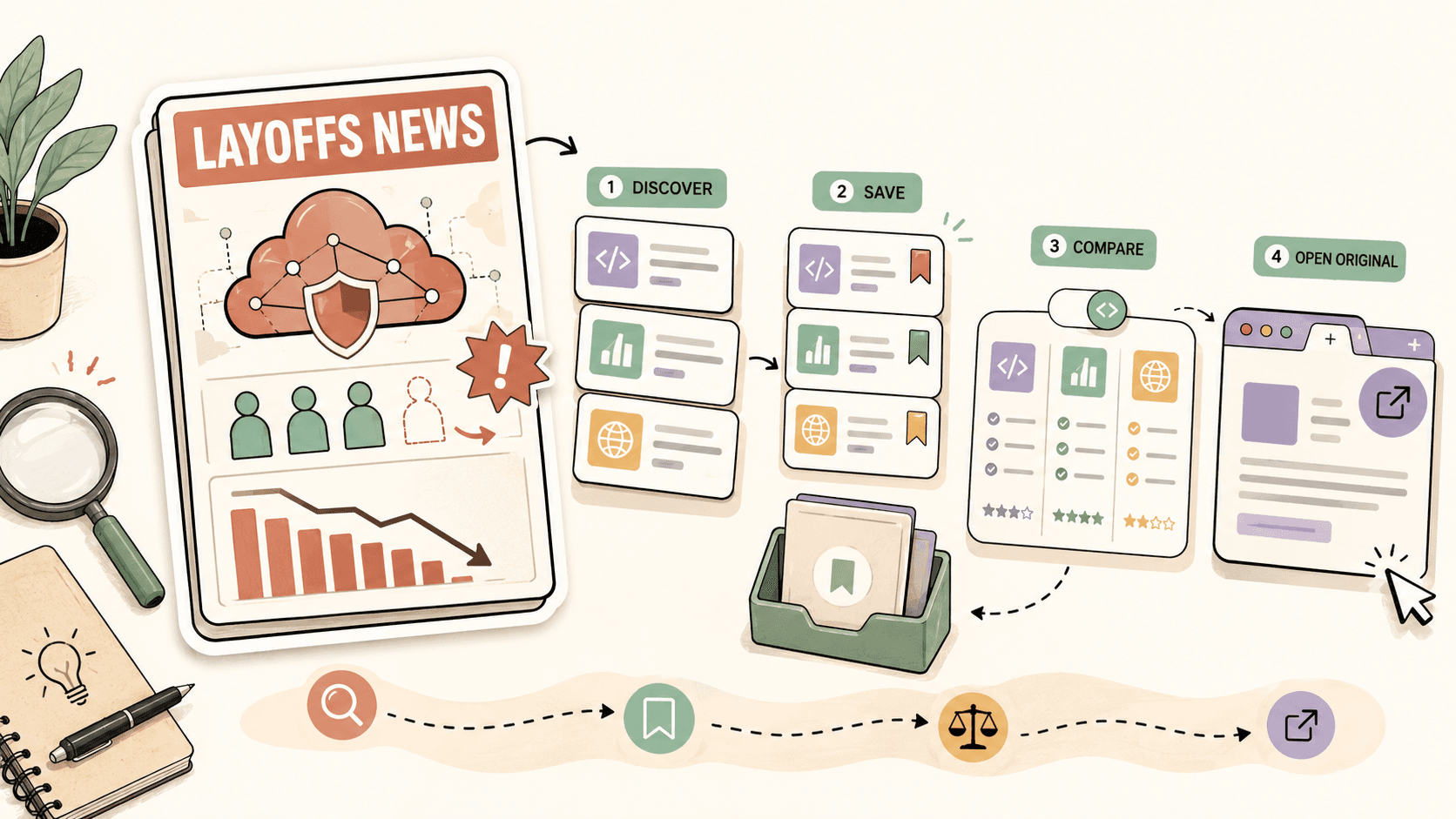 Editorial illustration for How to Use Cloudflare Layoffs News to Find Better Job Opportunities