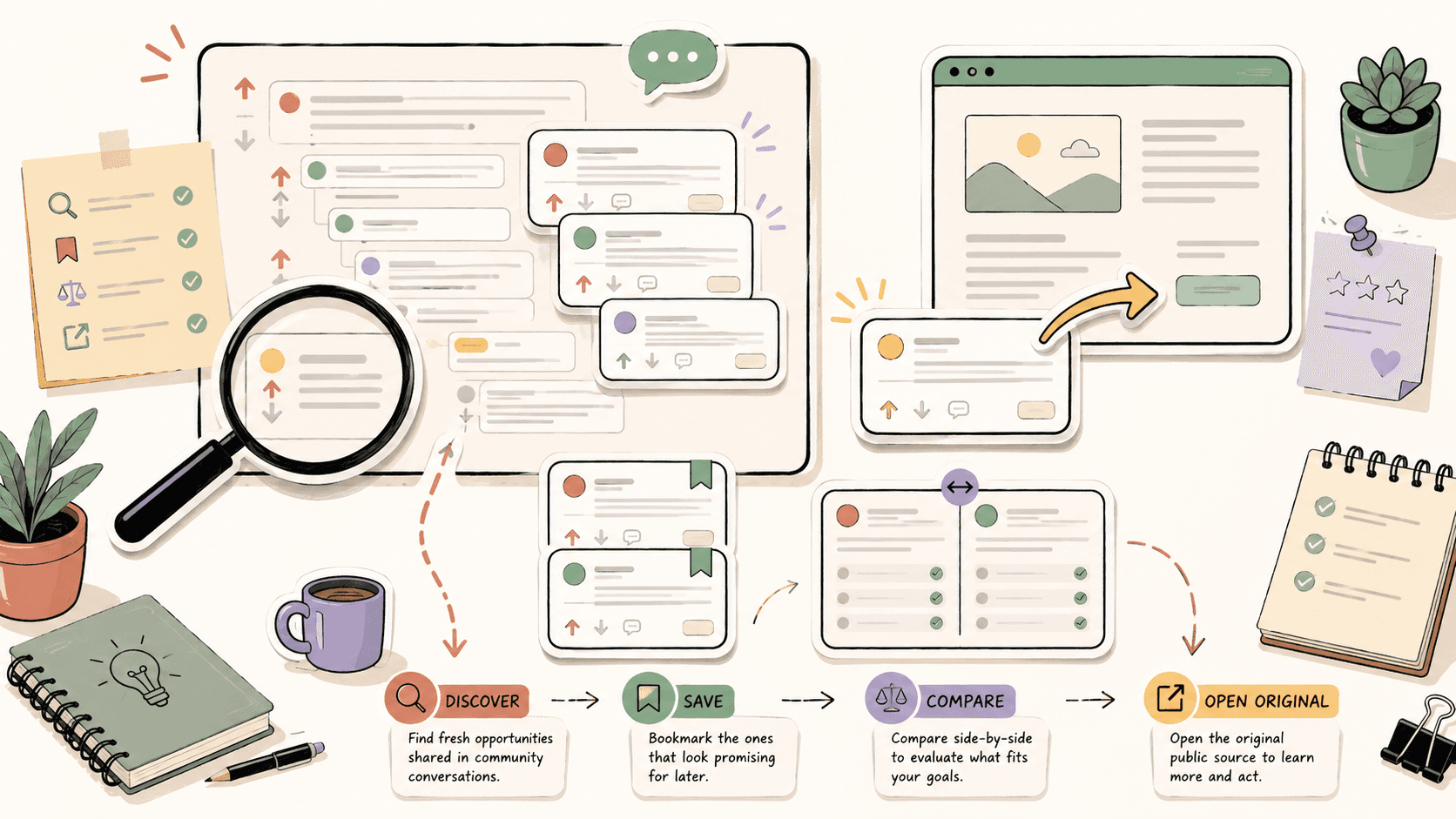 Editorial illustration for How to Find Job Opportunities in Reddit Communities — A Practical Guide