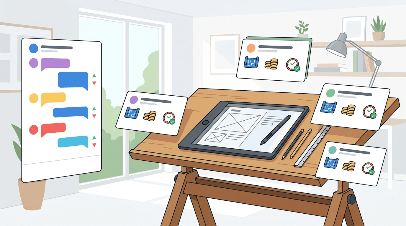Editorial illustration for Finding Clients as a Freelance Designer: Where to Look and How to Respond