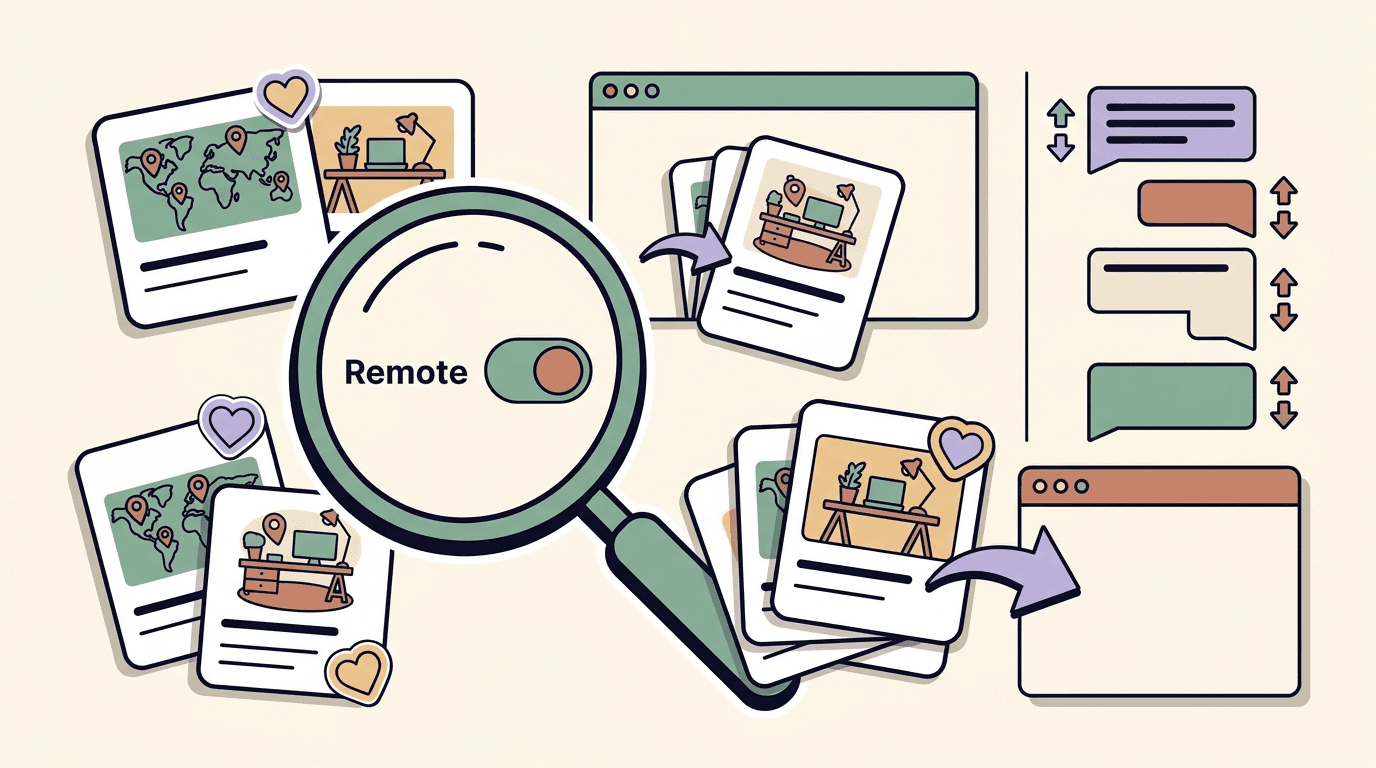 Editorial illustration for How to Filter Remote Jobs on LinkedIn (And Where Else to Look)