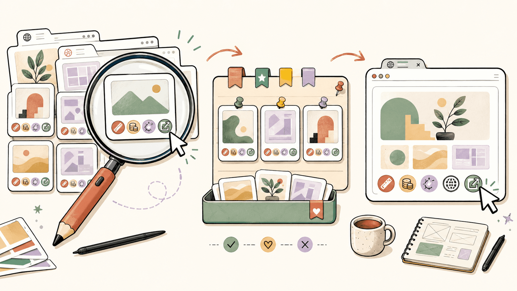 Editorial illustration for How to Find Freelance Design Clients Online — A Practical Guide
