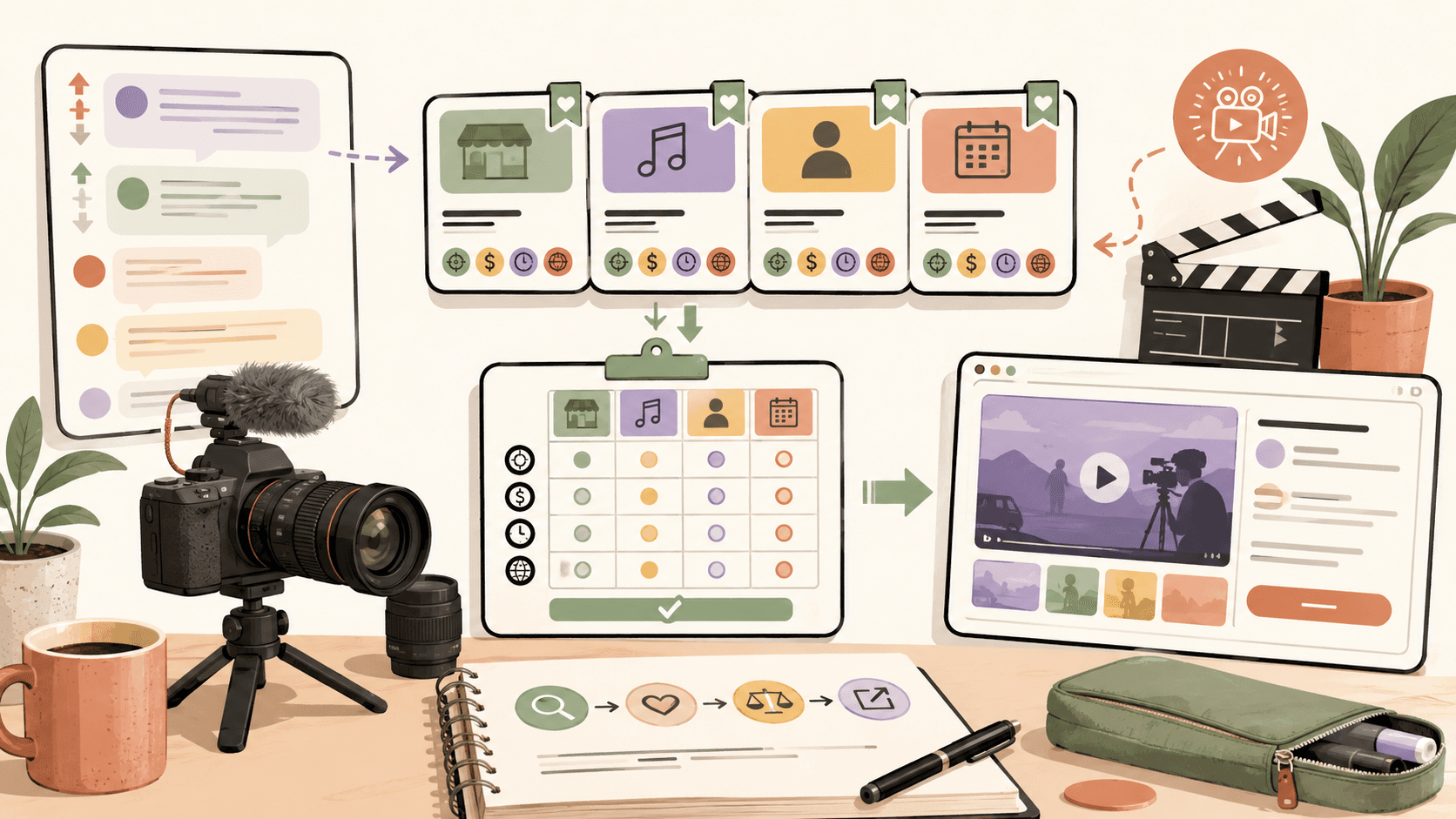 Editorial illustration for How to Get Into Freelance Videography: First Clients, Real Rates, and a Workflow That Scales