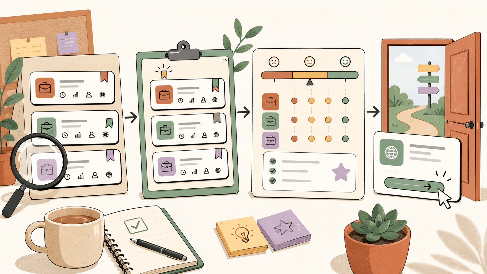 Editorial illustration for How to Save Contract Opportunities Before Applying Later