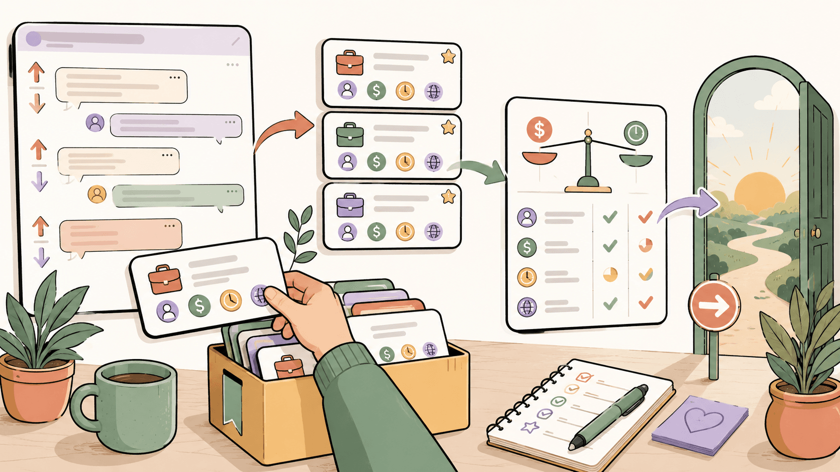 Editorial illustration for How to Save Paid Projects from Public Communities