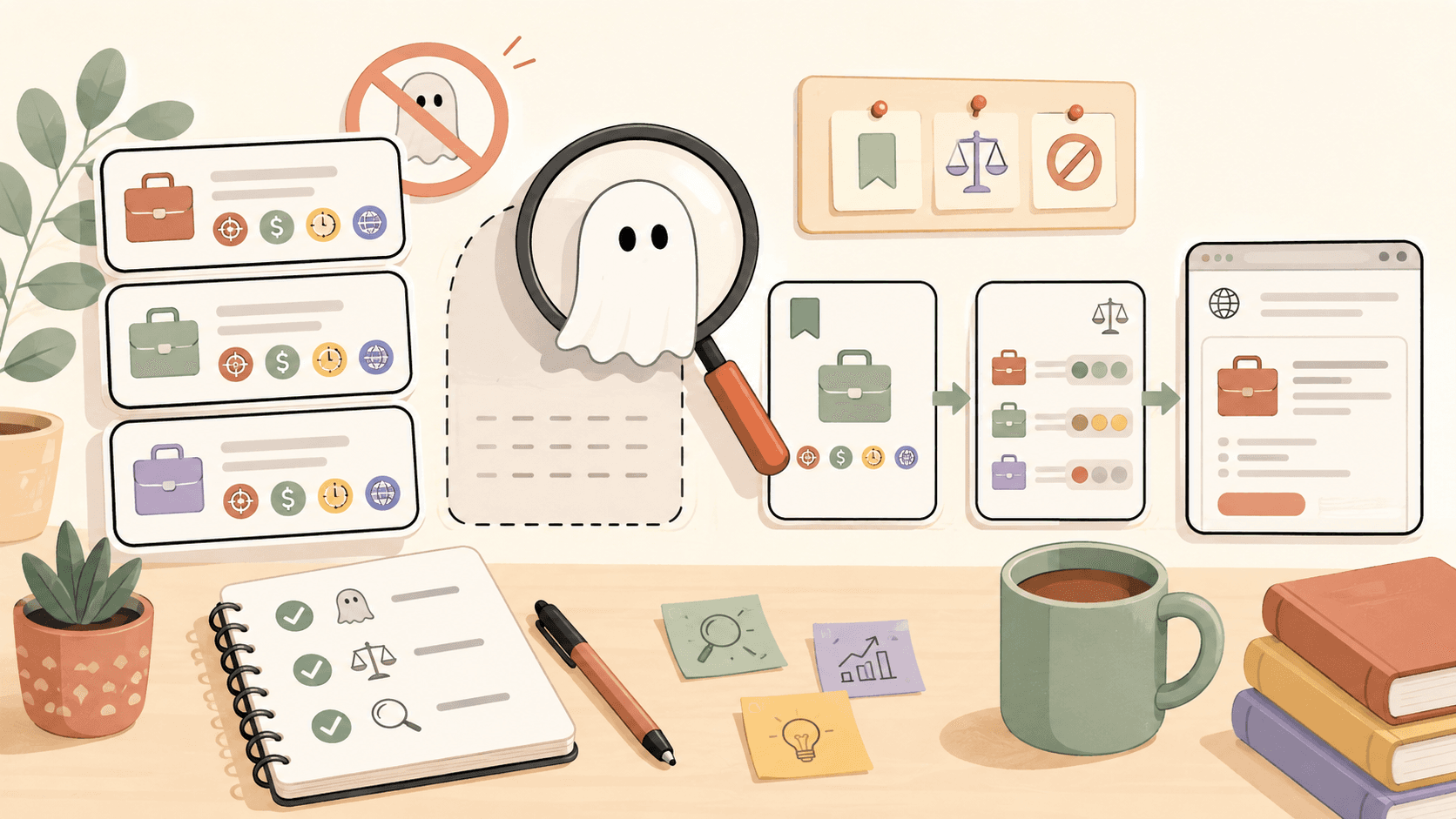 Editorial illustration for How to Spot Ghost Jobs and Stop Wasting Applications on Dead Listings