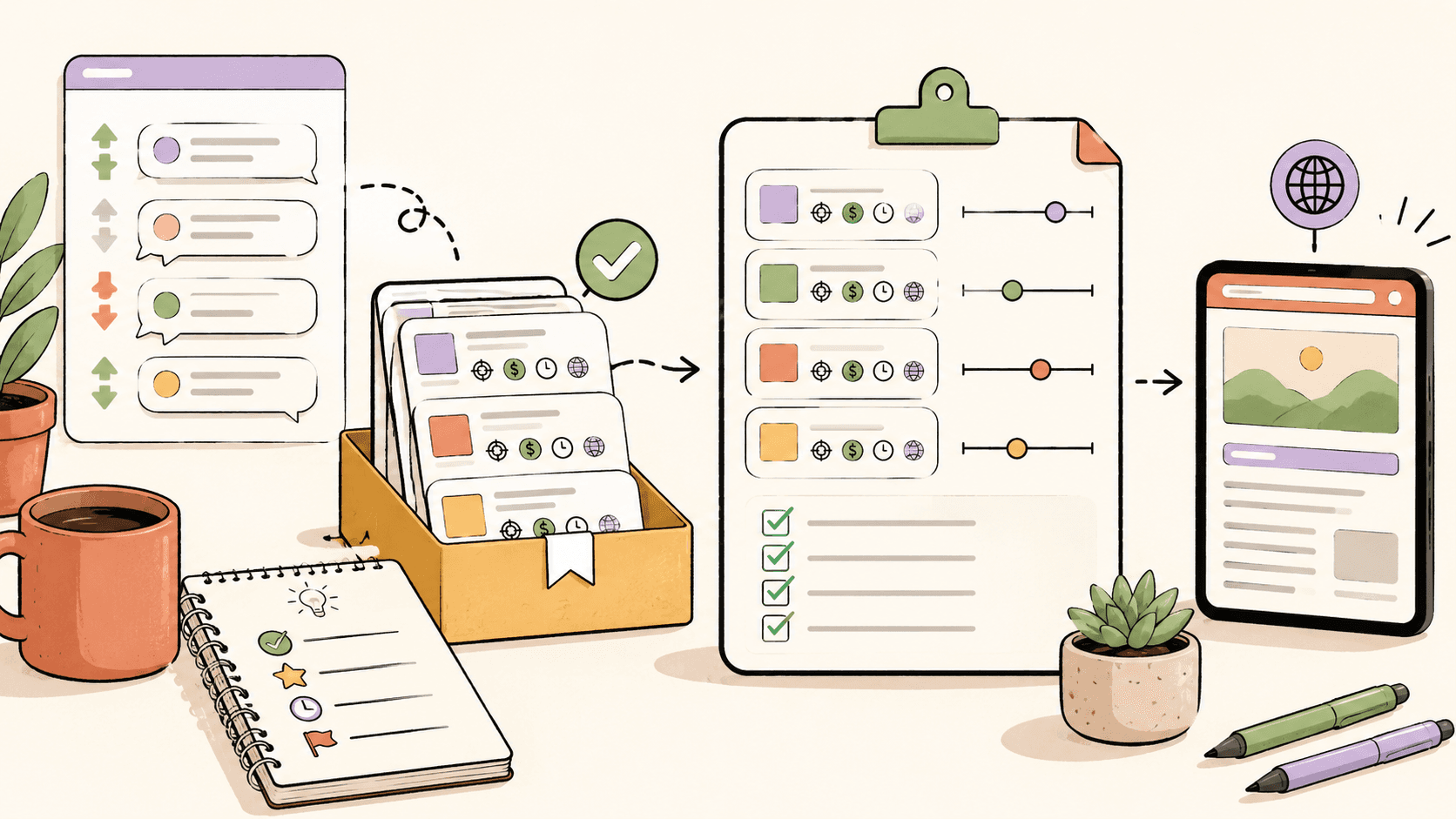 Editorial illustration for How to Track Small Gigs Before Applying Later