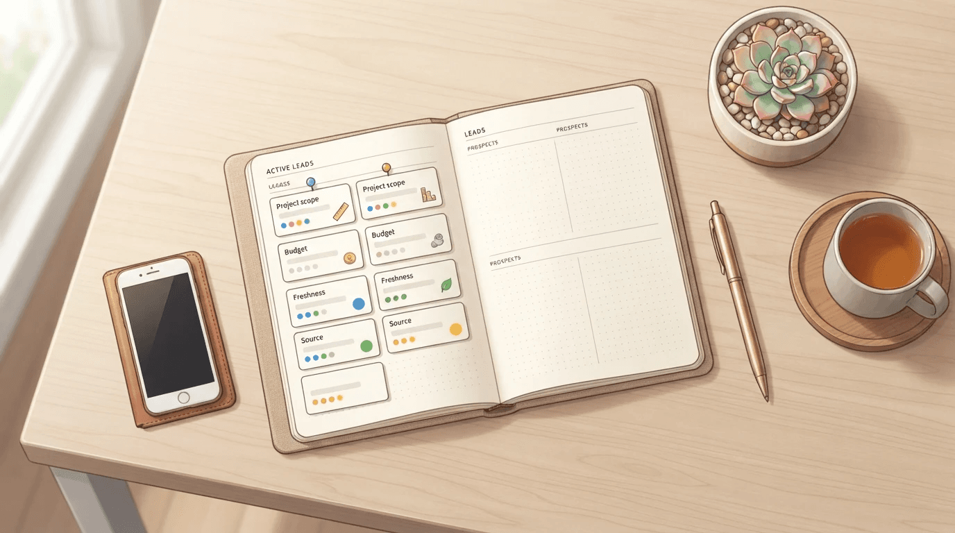Editorial illustration for How to Track Freelance Work Across Multiple Sources Without Losing Good Leads