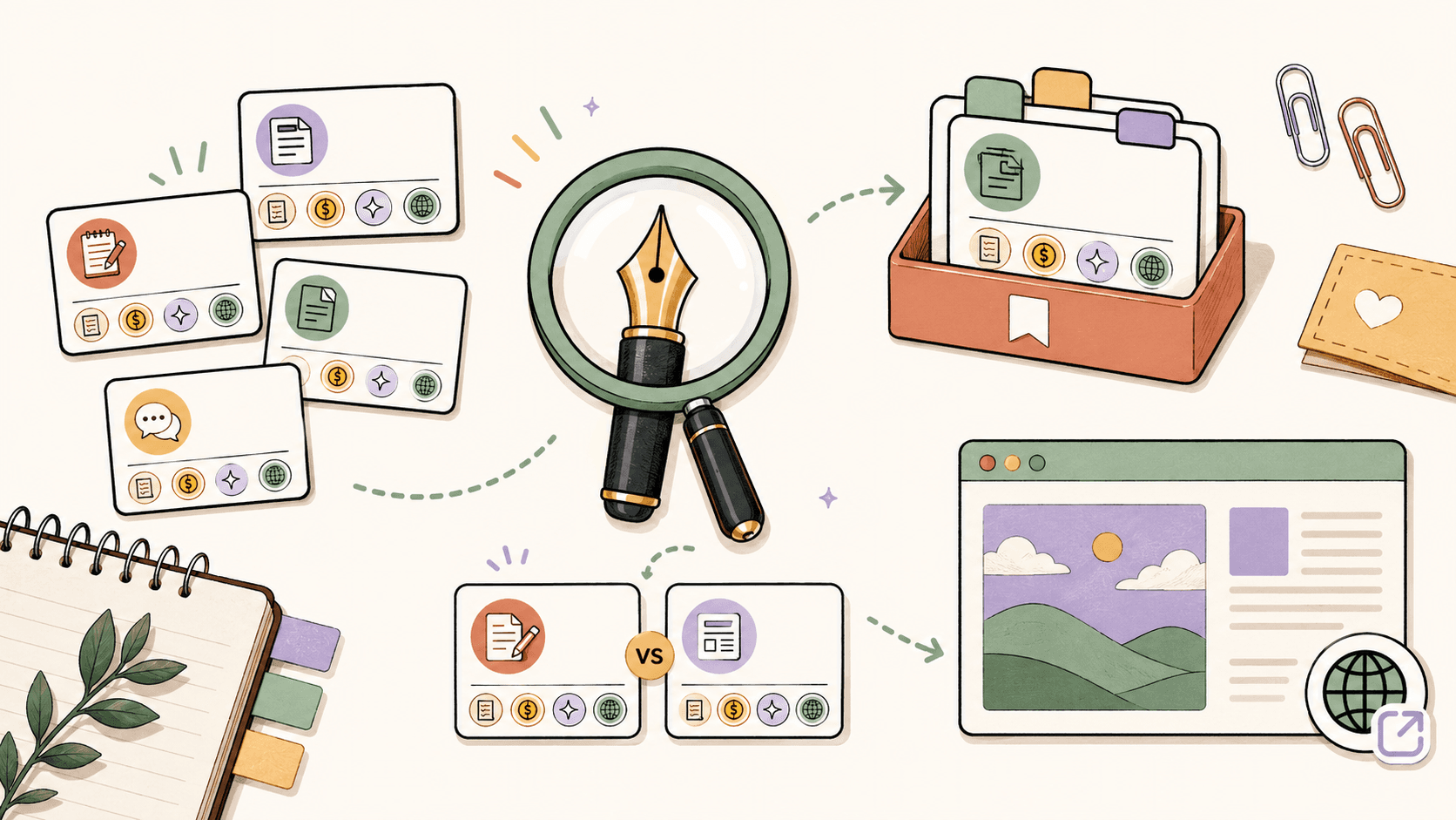 Editorial illustration for Where to Find Freelance Writing Gigs for Beginners: What Actually Works