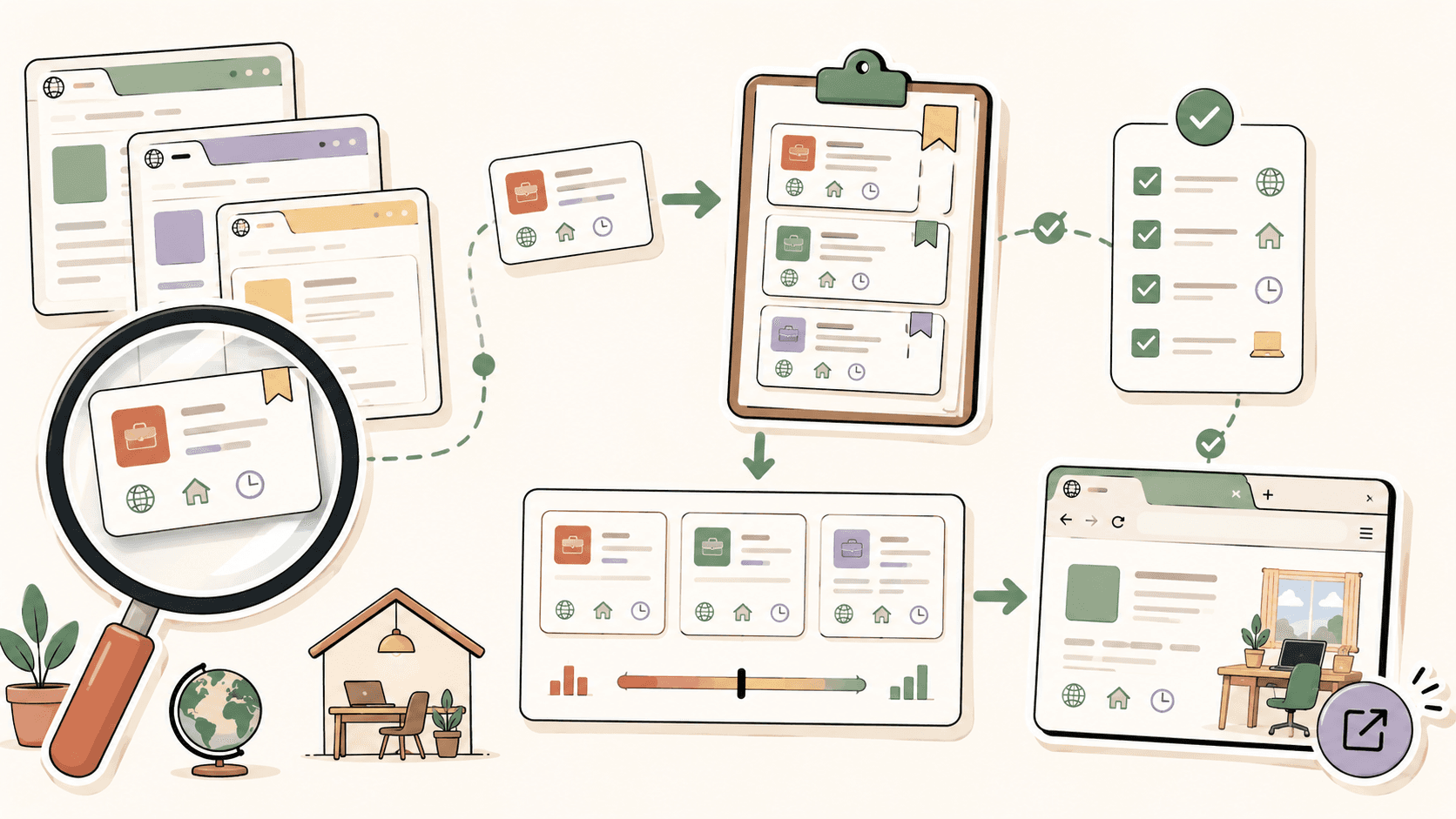 Editorial illustration for Where to Find Remote Contract Jobs Online: What Actually Works