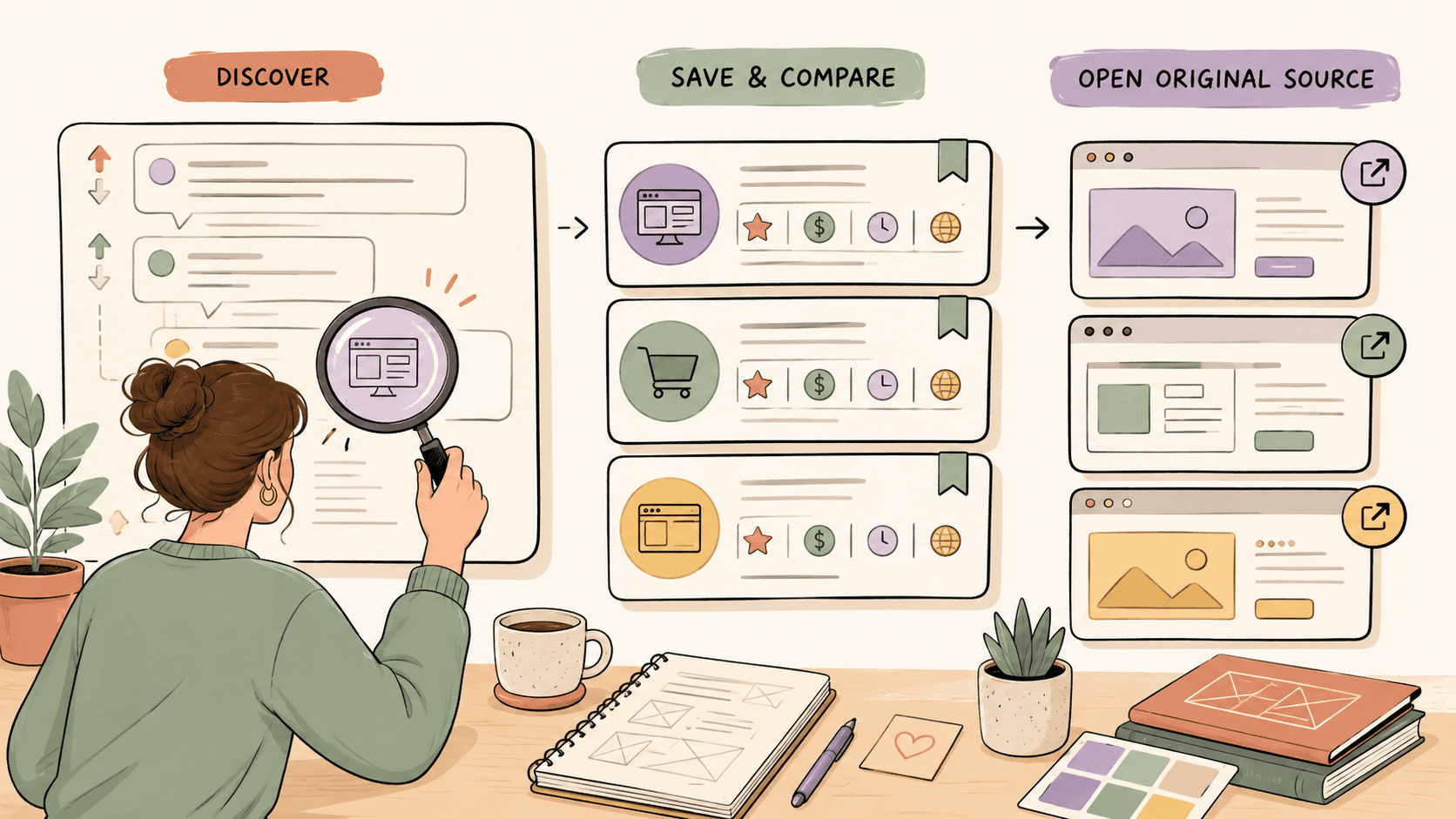 Editorial illustration for Where to Find Web Design Clients on Reddit